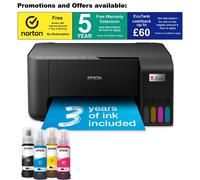 Epson EcoTank ET-2860 Inkjet A4 5760 x 1440 DPI 33 ppm Wi-Fi