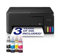 Epson EcoTank ET-2912 | Intensive Home Use | Wi-Fi | A4 | Print, Copy, Scan | AirPrint Compatible | Compact | Up to 3 Years of Ink Included