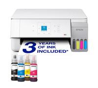 EPSON EcoTank ET-2926 All-in-One Wireless Inkjet Printer, White
