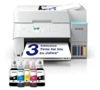 Epson EcoTank ET-3956 Ink Tank Printer | for Home Office | WLAN | A4 | Duplex Printing, Copying, Scanning | 6.1 cm LCD Display | 30-Sheet ADF | Includes Ink for up to 3 Years