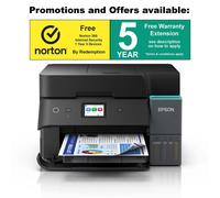 EcoTank ET-4950 A4 Multifunction Wi-Fi & AirPrint Ink Tank Printer with ADF, Duplex Print, Scan, Copy & Fax, Up To 3 Years Of Ink Included