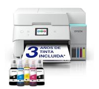 Epson EcoTank ET-4956 White A4 Multifunction Printer with Wi-Fi & AirPrint Ink Tank, Automatic Document Feeder, Duplex Print, Scan, Copy, Up to 3 Years of Ink Included