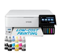 Epson EcoTank ET-8500 Ink Tank Printer | Photo Printing | 6-Colour Inks | Wireless | A4 | Print, Copy, Scan | 10.9cm Touchscreen | Double-Sided Print