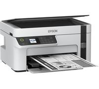 EPSON EcoTank ET-M2120 Monochrome All-in-One Wireless Inkjet Printer, White