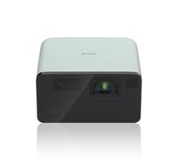 Epson EF-21G Mini Smart 3LCD Projector, Full HD, 1000 Lumens, 150 Inch Display with HDR, Google TV, Dolby Atmos Sound, Gaming & Home Cinema Laser Projector - Smoke Ice Green