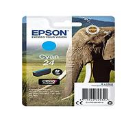 EPSON 24 ink cartridge cyan standard capacity 4.6ml 360 pages 1-pack RF-AM blister
