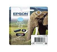 Epson Elephant Singlepack Light Cyan 24 Claria Photo HD Ink