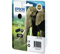 Epson Elephant Singlepack Black 24 Claria Photo HD Ink