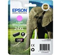 Epson Elephant Singlepack Light Magenta 24XL Claria Photo HD Ink