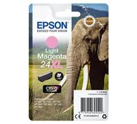 Epson Elephant Singlepack Light Magenta 24XL Claria Photo HD Ink