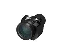 Epson Lens - ELPLM15 - Mid throw - EB-PU Series. Zoom ratio: 1 - 1.6 Focal length range: 14.8 - 17.7 mm Product colour: Black. Weight: 1.9 kg Package width: 255 mm Package depth: 308 mm. Quantity per
