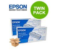 Epson EPL-6200DTN Printer Toner Cartridges (2 Pack) -C13S050166 Multipack Original