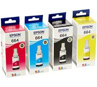 Epson EPT664BK/C/M/Y (2) Ink Cartridge (Pack of 4)