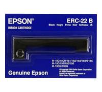 Epson ERC 22B, Print ribbon, 1 x Black, Genuine
