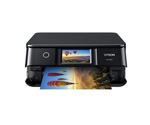 Epson Expression Photo XP-8700 Wireless All-in-One Printer with Built-in Scanner and Copier and 4.3" Color Touchscreen, Black