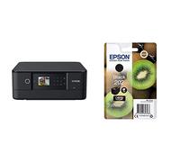 Epson Expression Premium XP-6100 Print/Scan/Copy Wi-Fi Printer, Black & 202 Black Kiwi Genuine, Claria Premium Ink Cartridge