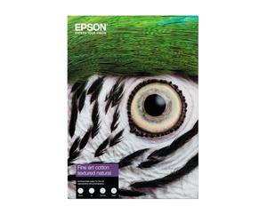 Epson Fine Art Cotton Textured Natural II, A4 25 Sheets
