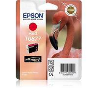 Epson Flamingo Singlepack Red T0877 Ultra Gloss High-Gloss 2