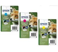 Epson Fox Ink Cartridge, S22 SX125 SX130 SX230 SX430 SX435W SX440W, SX445W, LOT