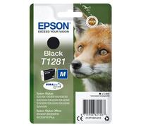 Epson 1520842 Original Epson T1281 DuraBrite Ultra Fox Standard Capacity Black Ink Cartridge