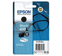 Epson Genuine Ink Singlepack High Yield Black 408 XL DURABrite Ultra