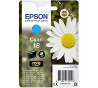 Epson Genuine XP-102 XP-202 XP-205 XP-212 XP-215 XP-302 Cyan Ink Cartridge T18