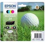 Epson 34 C13T34664010 4 Inks Genuine/Original SELECT YOUR MODEL WF-3720 3725