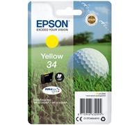 Epson Golf Ball Singlepack Yellow 34 DURABrite Ultra Ink