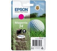 EPSON Golfball 34 Magenta Ink Cartridge, Magenta