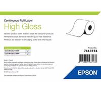 Epson High Gloss Label, Continuous Roll, 76mm x 33m