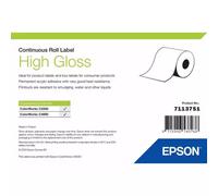 Epson High Gloss Label - Continuous Roll: 102mm x 33m