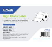Epson High Gloss Label Die-Cut Roll 76mm x 127mm 250 Labels