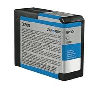 Epson Ink Cartridge 80 ml, Cyan- T580200, Genuine