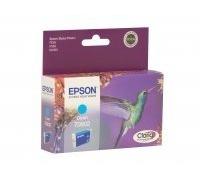 Epson Ink Cartridge Cyan T0802 Claria Photographic Ink - Ink Cartridges (Cyan, Inkjet, 126 mm, 31 mm, 121 mm, 50 g)