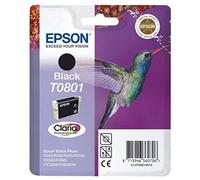 Epson EPST08014011 Original Epson T0801 Claria Photographic Black Ink Cartridge