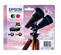 Epson Ink Cartridge Multipack 4-colours 502XL Ink Black C13T02W64010