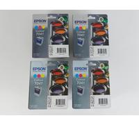 Epson Ink Cartridge T041 4x Tri Colour for Stylus C62/CX3200