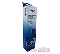 Epson Print Ribbon for LX 300+, 300+II, 350, Black (Pack of 2), Genuine