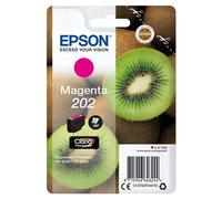 Epson Kiwi Singlepack Magenta 202 Claria Premium Ink. Colour ink type: Pigment-based ink Cartridge capacity: Standard Yield Colour ink page yield: 300 pages Colour ink volume: 4.1 ml Printing colours: