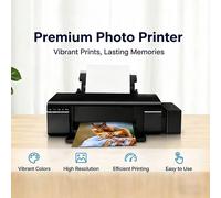 Epson L805 A4 Printer Direct to Film Heat Transfer T-Shirt Black