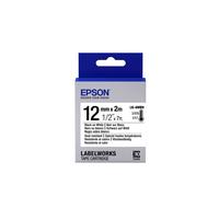 Epson Label Cartridge Heat Resistant LK-4WBH Black/White 12mm (2m)