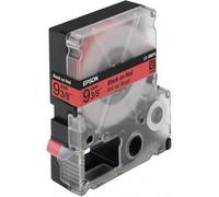 Epson Label Cartridge Pastel LC-3RBP9 Black/Red 9mm (9m)
