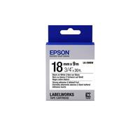 Epson Label Cartridge Strong Adhesive LK-5WBW Black/White 18mm (9m) C53S655012