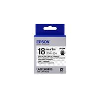 Epson Label Cartridge Transparent LK-5TBN Black/Transparent 18mm (9m)