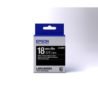 Epson Label Cartridge Vivid LK-5BWV White/Black 18mm (9m)