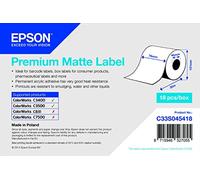 Epson Label Printer, Epson TM-C3400, 76 mm, Matt, Paper, Roll, 35m, Label Maker