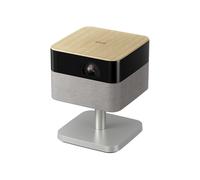 Epson Lifestudio Flex EF-72 portable 4K smart projector with Sound by Bose, Google TV, and adjustable stand, oak