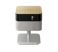 Epson Lifestudio Flex Ef-72Oak, Portable Smart Projector, Sound By Bose, Google Tv, 4K Pro Uhd, Ambient Lighting, Adjustable Stand,Indoor/Outdoor Use Oak