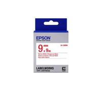 Epson LK-3WRN Label Tape - 9 mm Width x 9 m Length - Thermal Transfer - White