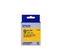 Epson LK-3YBP - label-making tapes (Black on yellow, LabelWorks LW-1000P LabelWorks LW-300 LabelWorks LW-400 LabelWorks LW-400VP LabelWorks LW-600P, Blister)